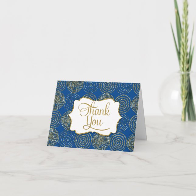 Royal Blue Gold Merci (Devant)