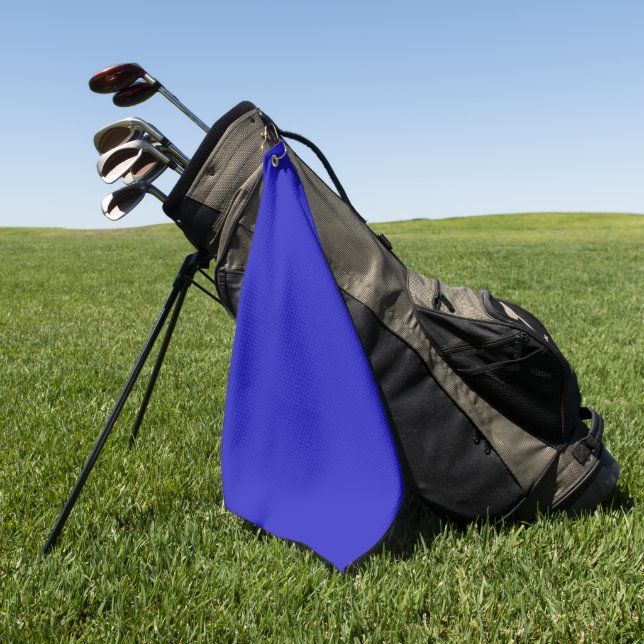 Royal Blue  Golf Towel (Green)