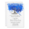 Royal Blue Heart Leaf Tree Wedding