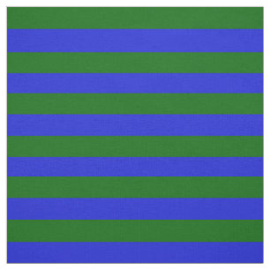 Royal blue, Island green stipe, stripes Fabric