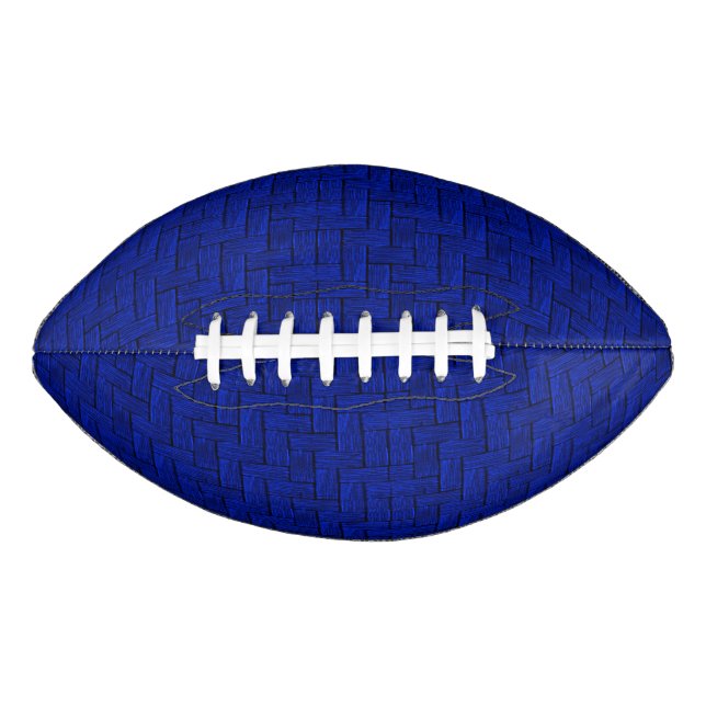 Royal Blue Maze Football (Front)