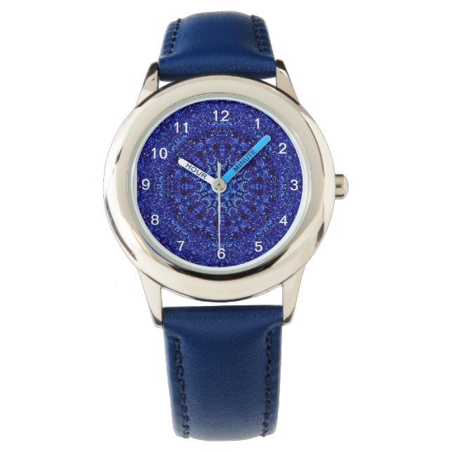 Royal Blue Metallic Watch (Front)