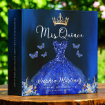 Royal Blue Quinceanera Photo Album and Planner Binder<br><div class="desc">Keep your quinceañera planning organized with the Royal Blue Quinceañera Photo Album and Planner 3-Ring Binder. This stunning binder features a rich royal blue cover with elegant gold accents, perfect for both planning and preserving memories of your special day. Use it to keep track of event details, guest lists, and...</div>