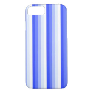 Royal blue shadow stripes Case-Mate iPhone case