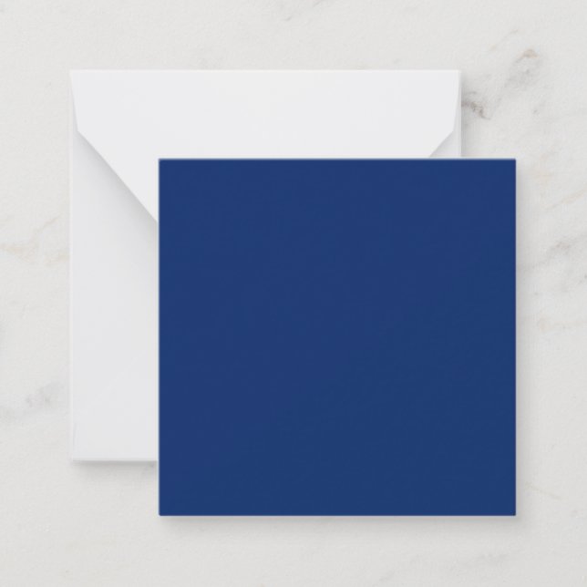 Royal Blue Solid Colour Card (Front)