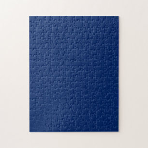Royal Blue Solid Colour Jigsaw Puzzle