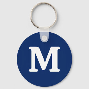Royal Blue Solid Colour Keychain