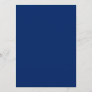 Royal Blue Solid Colour Menu