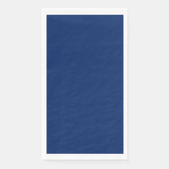 Royal Blue Solid Colour Napkin (Front)