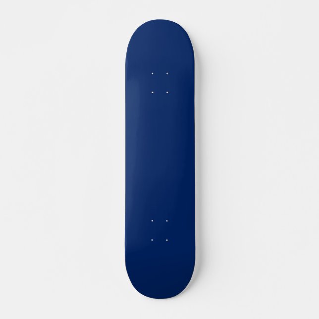 Royal Blue Solid Colour Skateboard (Front)