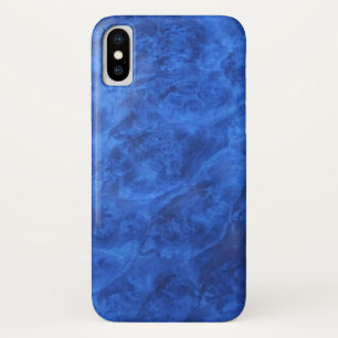 Royal Blue Textured Velvet Look Case-Mate iPhone Case