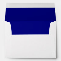 Royal Blue Trim - Envelope
