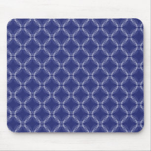 Royal Blue Uptown Elegance Mousepad