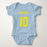 Royal Blue & Yellow Baby | Sports Jersey Design