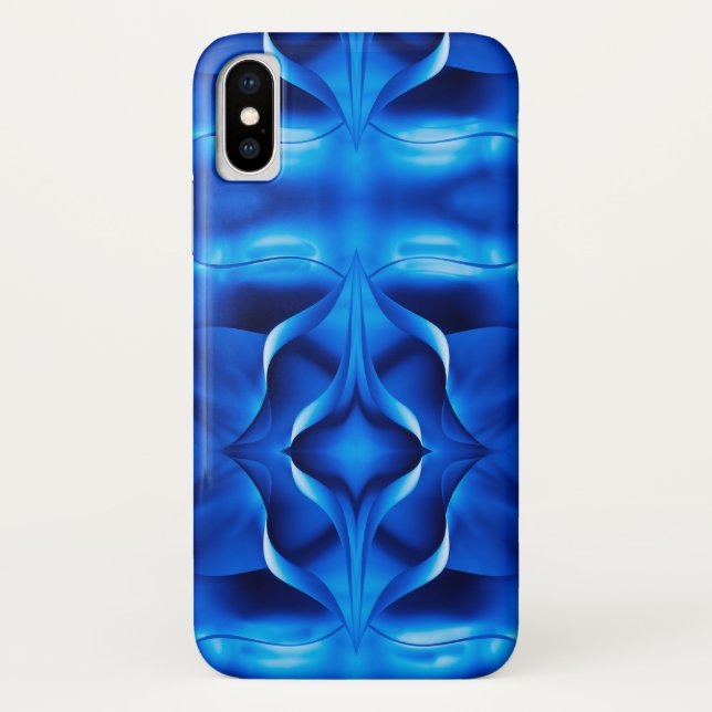 Royal Blues iPhone X case (Back)