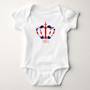 Royal British Crown   Personalized Baby Bodysuit