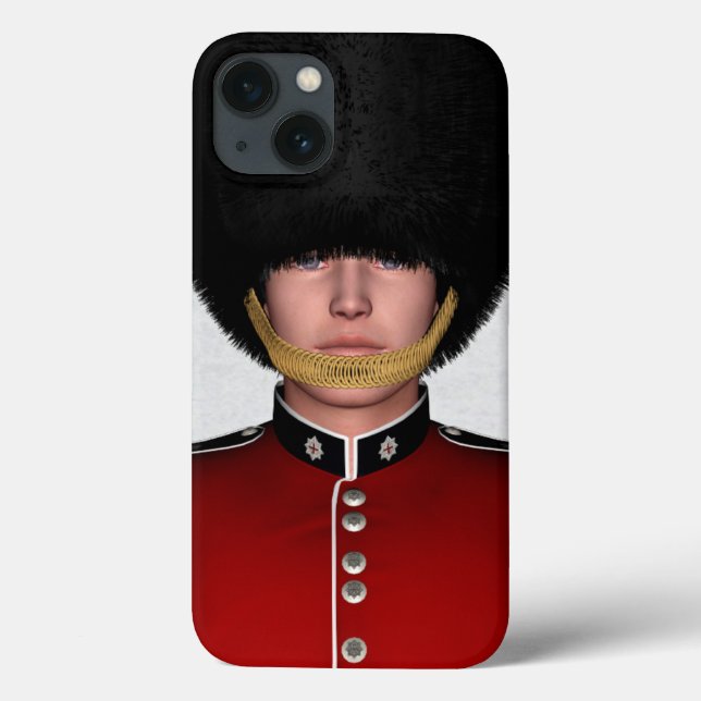 Royal British Guardsman, London, Great Britain Case-Mate iPhone Case (Back)