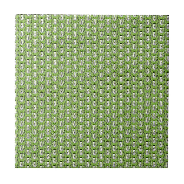 Royal Bull Terrier Tile (Front)