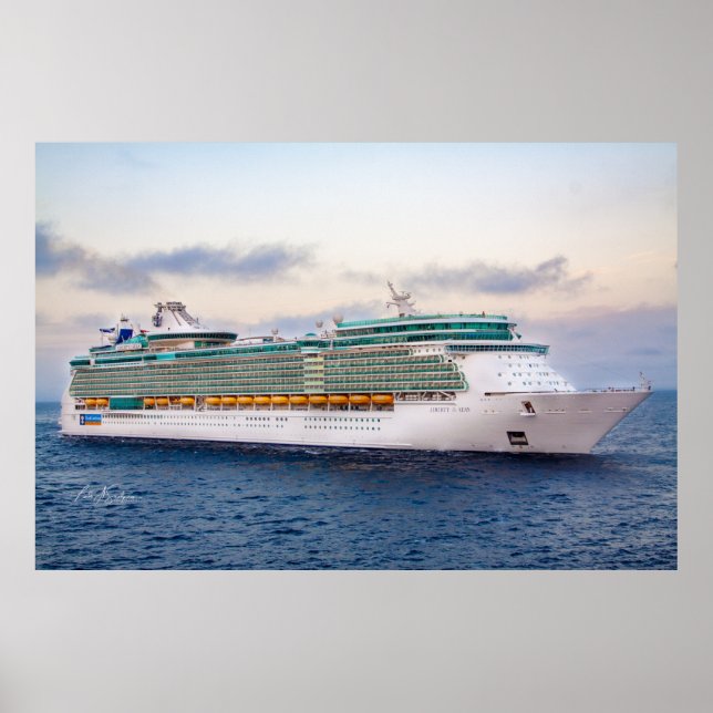 Royal Caribbean Liberty of the Sea Poster (Front)