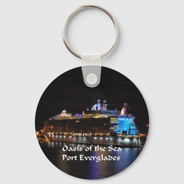 Royal Caribbean Oasis of the Seas Keychain (Front)