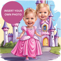 Royal Caricature Princess 4th Birthday