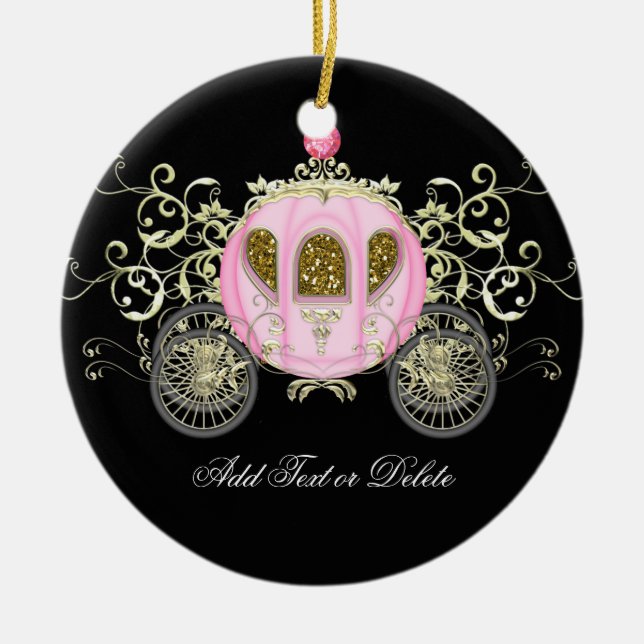 Royal Carriage - SRF Ceramic Ornament (Front)