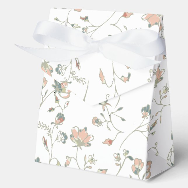 Royal Castle Wedding Favor Box (Front)