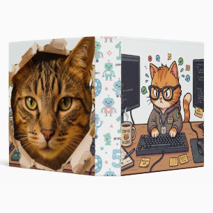 Royal Cat Bookmark Binder