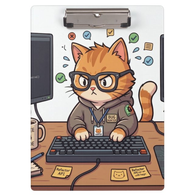 Royal Cat Clipboard (Front)