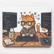 Royal Cat Mouse Pad
