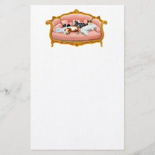 Royal Cat Nap Stationery