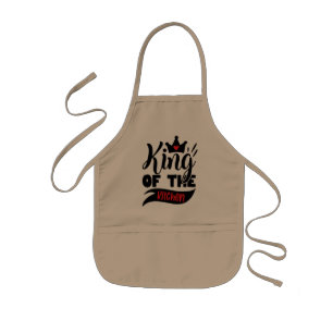 Royal Chef Apron: King of the Kitchen Kids Apron