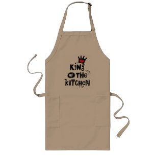 Royal Chef Apron: King of the Kitchen Long Apron