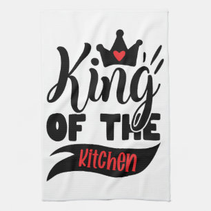 Royal Chef Apron: King of the Kitchen Towel