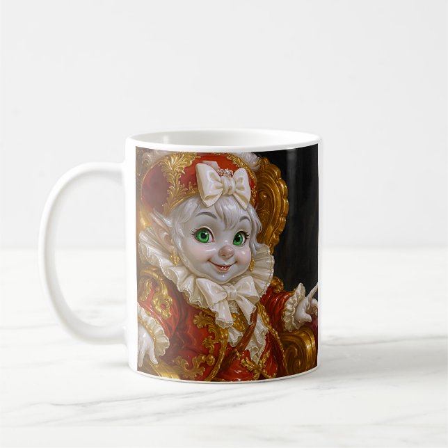Royal Child King Portrait  Coffee Mug (Left)