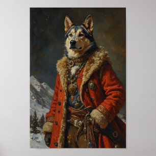 Royal Chinook Portrait Poster