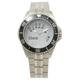 Royal Club Flush, Check, Watch
