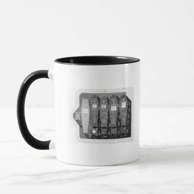 Royal Coffins at Westminster Abbey Mug (Left)