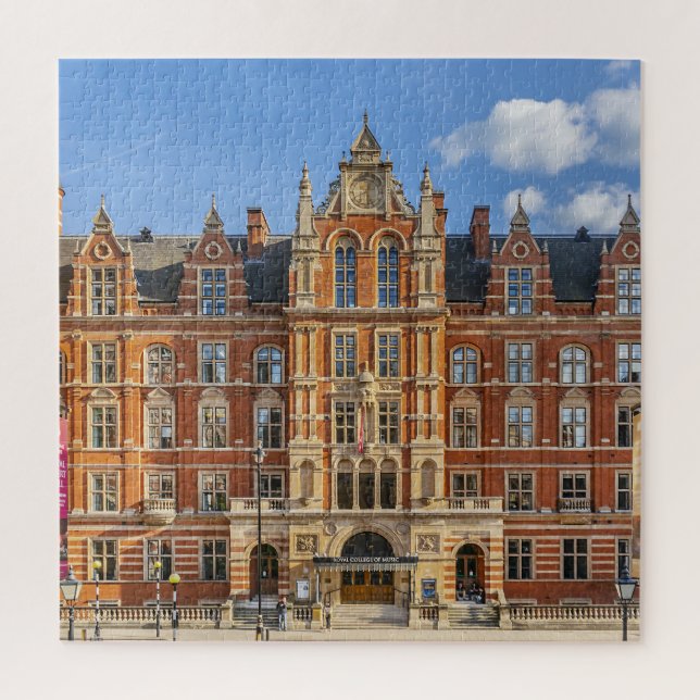 Royal College of Music: sunset. Jigsaw Puzzle (Vertical)