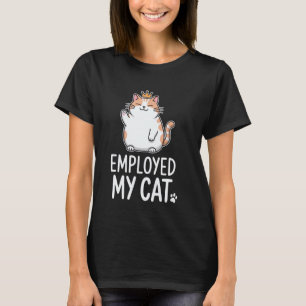 Royal Content Cat Humour T-Shirt