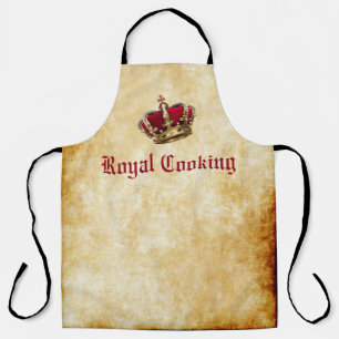 Royal Cooking All-Over Print Apron. Apron