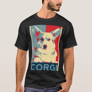 Royal Corgi Dog Artwork For Corgi Royal Queen Eli T-Shirt