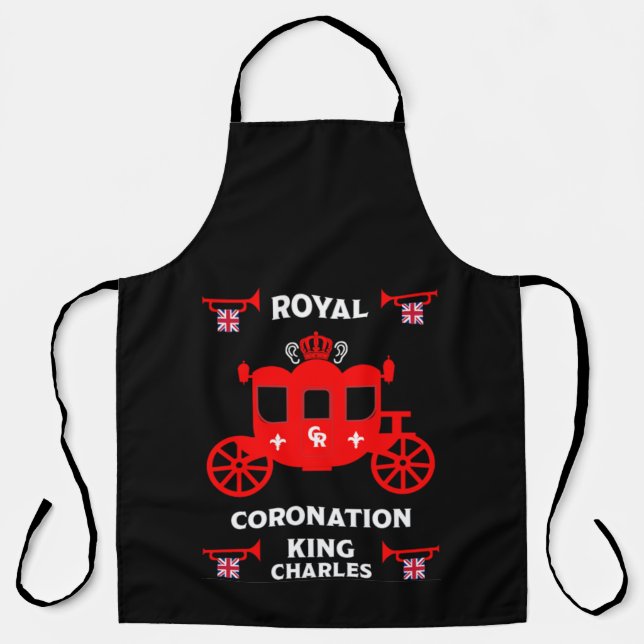 Royal Coronation King Charles III     Apron (Front)