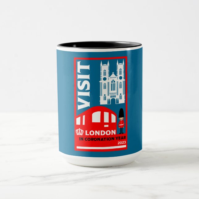 Royal Coronation Year 2023 London   Mug (Center)