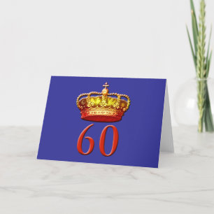 Royal Coronet and 60 for the Diamond Jubilee Card