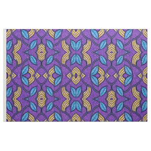 Royal Court Leaf Pattern Fabric 
