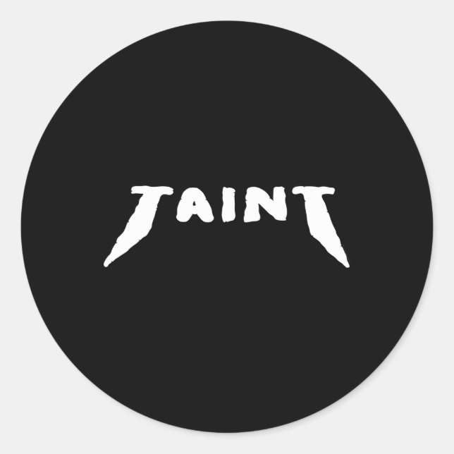 Royal Crackers Taint Classic Round Sticker (Front)