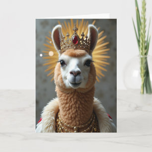 Royal Creature Birthday Card