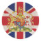 Royal Crest on the Union Jack Flag