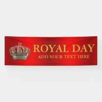 Royal Cross Crown - Gold Blue Red